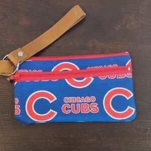 Chicago Cubs Blue Wristlet